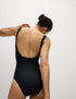 Marks & Spencer "Neoprene Scallop Plunge Swimsuit"